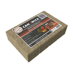 CANAWICK 100% HARDWOOD FIRE BLOCKS, 4 BLOCKS/PKG, 24LB