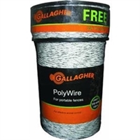 GALLAGHER G620300 POLYWIRE COMBO ROLL 1320 FT PLUS 300 FT FREE