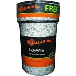 GALLAGHER G620300 POLYWIRE COMBO ROLL 1320 FT PLUS 300 FT FREE