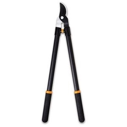 FISKARS 9146 BYPASS LOPPER, STEEL HANDLE, 28 INCH LONG, 1-1/2 INCH CUTTING CAPACITY