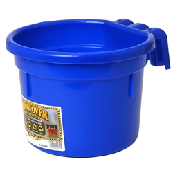 MILLER CPHBLUE 8 QUART HOOK OVER FEED PAIL, BLUE