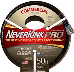 Teknor Apex Neverkink, 8844-50 PRO Water Hose,5/8-in x 50-feet