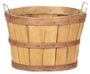 GARDEN BASKET HALF BUSHEL WITH HANDLES