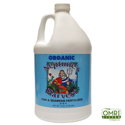 NEPTUNE'S HARVEST HYDROLYZED FISH & SEAWEED FERTILIZER GALLON