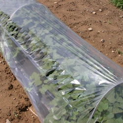 KEN-BAR CLEAR POLY ROW COVER, SLITTED, .8 MIL, 6 FT X 1000 FT