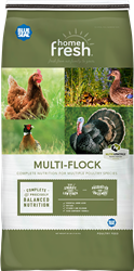 BLUE SEAL HOME FRESH MULTI FLOCK TURKEY N GAME STARTER MEAL 25LB