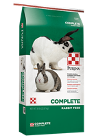 PURINA COMPLETE RABBIT FEED 25LB