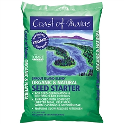 COAST OF MAINE SPROUT ISLAND ORGANIC SEED STARTER SOIL 2 CUBIC FOOT