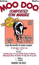 VERMONT AG MOO DOO  COMPOSTED MANURE 1CF