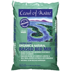 COAST OF MAINE CASTINE BLEND ORGANIC RAISED BED MIX 2CF