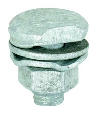 GALLAGHER G603534 HEXAGONAL JOINT CLAMP, GALVANIZED 10PK