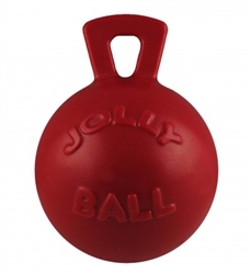 JOLLY BALL TUG N TOSS 10IN RED