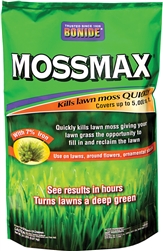 BONIDE 60730 MOSS MAX LAWN MOSS KILLER,  GRANULAR 20LB, COVERS 5,000 SQ FT.