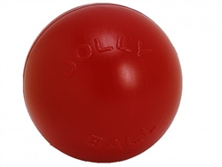 JOLLY PUSH-N-PLAY BALL 10IN RED