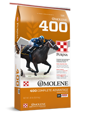 Purina Omolene 400 Complete Advantage Horse Feed 40lb