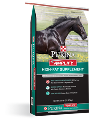 Purina Amplify High Fat Horse Supplement 50lb