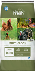 BLUE SEAL HOME FRESH MULTI FLOCK CHICK N GAME STARTER/GROWER CRUMBLE 50LB
