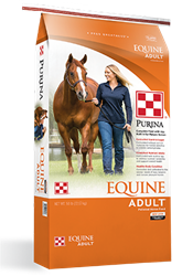 PURINA EQUINE ADULT HORSE FEED 11% 50LB