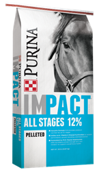 PURINA IMPACT ALL STAGES 12% PELLETED
