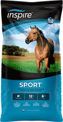 BLUE SEAL INSPIRE SPORT 12% PELLETED HORSE FEED 50LB