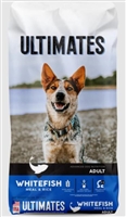 ULTIMATES DOG FOOD WHITEFISH AND RICE 28LB