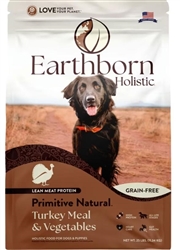 EARTHBORN HOLISTIC GRAIN FREE PRIMITIVE NATURAL DOG 25LB