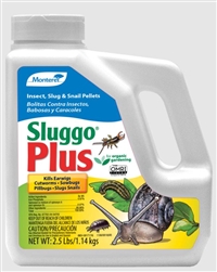 Monterey Sluggo Pluss insect slug and snail pellets 2.5lb