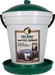 Harris Farms Free Range EZ Fill Plastic Poultry Drinker 6.5 gallon