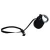 ALCOTT RETRACTABLE LEASH SM BLK 16FT