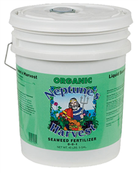 NEPTUNE'S HARVEST LIQUID SEAWEED PLANT FOOD 5 GALLON PAIL