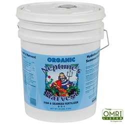 NEPTUNE'S HARVEST HYDROLYZED FISH & SEAWEED FERTILIZER 5 GALLON PAIL