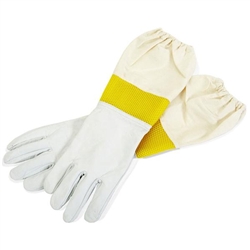 BEEKEEPING GLOVES W/ PADDED VENT LARGE