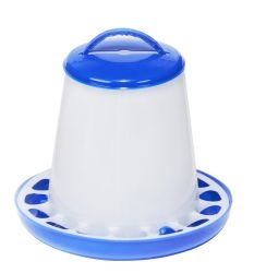 MILLER DT9854 "DOUBLE TUFF" PLASTIC POULTRY FEEDER 1.5LB