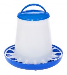 MILLER DT9855 "DOUBLE TUFF" PLASTIC POULTRY FEEDER 5lb