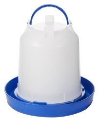 MILLER DT9862 "DOUBLE TUFF" PLASTIC POULTRY FOUNT 2.5 GALLON