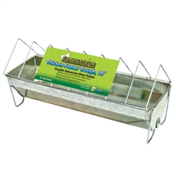 WARE 12063 CHICKEN TROUGH FEEDER, MEDIUM, 16 INCH