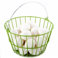 WARE 12065 FARMER'S MARKET EGG BASKET GREEN