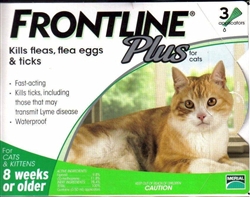 FRONTLINE PLUS CAT 3 MONTH