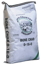 NORTH COUNTRY ORGANICS BONE CHAR 0-16-0 ORGANIC FERTILIZER 50LB