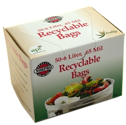 Norpro #85 Recyclable Compost Bags, 50ct