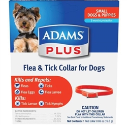 ADAMS PLUS FLEA AND TICK COLLAR FOR SMALL DOGS