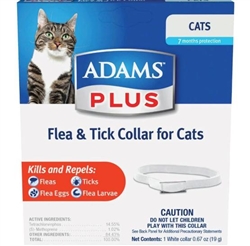 ADAMS PLUS FLEA AND TICK COLLAR FOR CATS