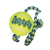 KONG AIRDOG SQUEAKAIR BALL W/ROPE