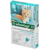 ADVANTAGE II FLEA CONTROL CAT UNDER 5LB 4PK