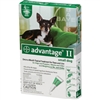 ADVANTAGE II FLEA CONTROL SMALL DOG 4PK