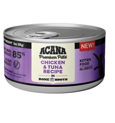 ACANA KITTEN  FOOD CHICKEN AND TUNA 3OZ