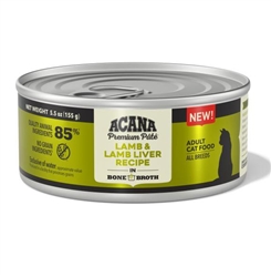 ACANA CAT FOOD LAMB LIVER 5.5OZ