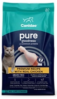 CANIDAE PURE GRAIN FREE CAT FOOD CHICKEN 5LB