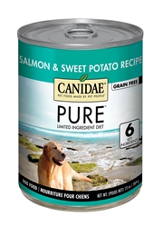 CANIDAE  PURE SALMON SWEET POTATO 13OZ