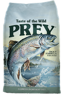 TASTE OF THE WILD PREY TROUT LIMITED INGREDIENT FORMULA FOR DOGS 8LB